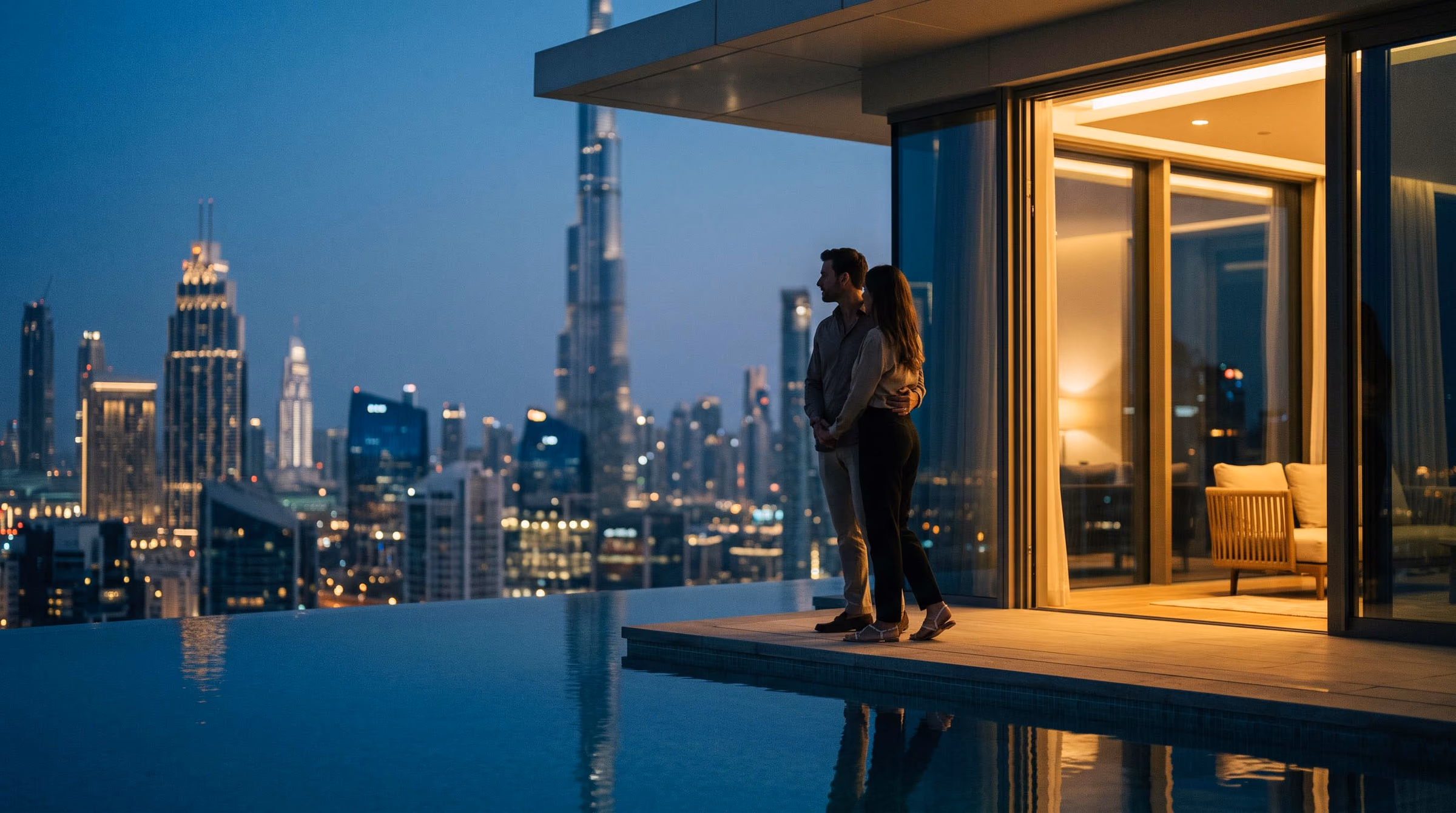 Dubai Skyline Penthouse & Starlit Desert Safari view 8